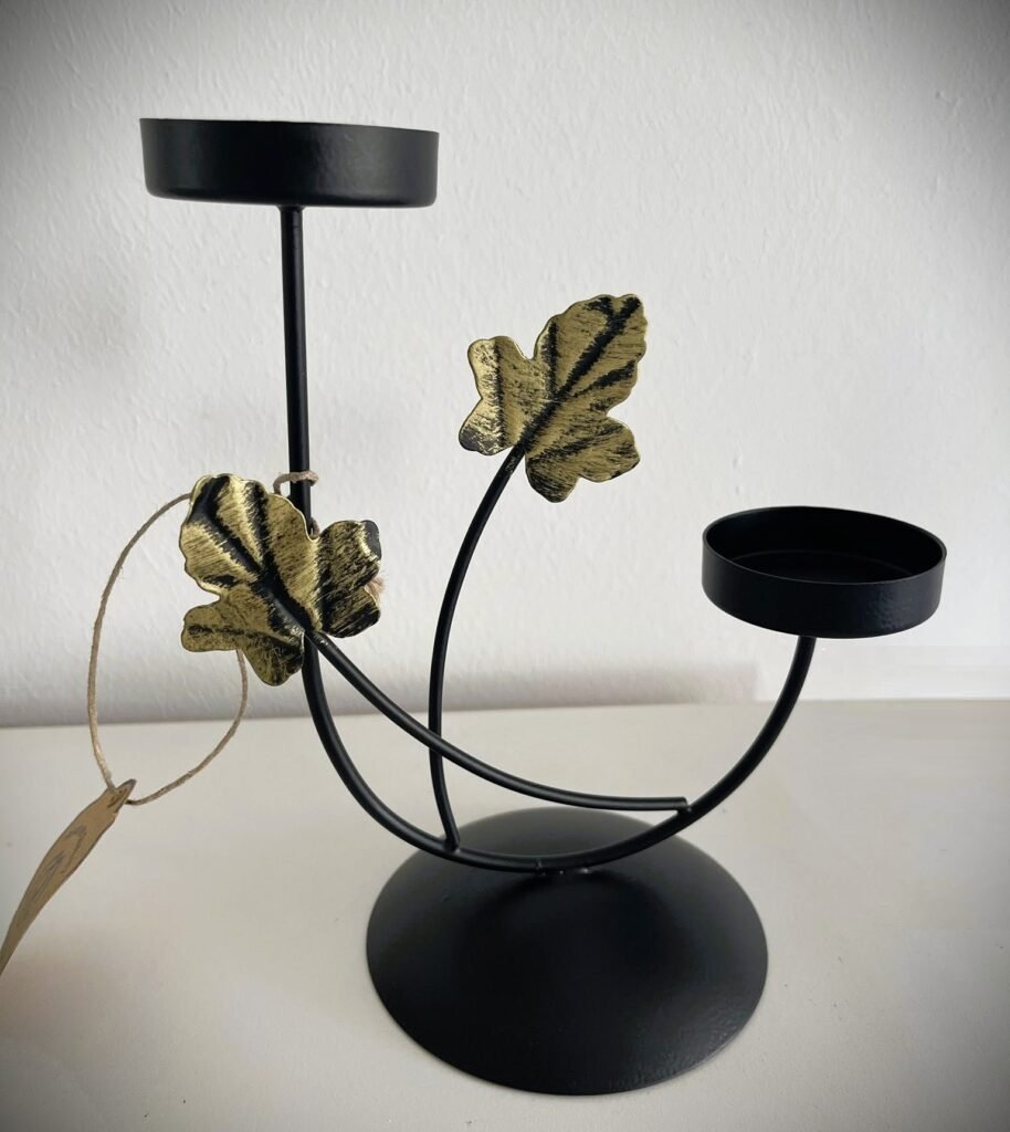 Black with Gold Antique