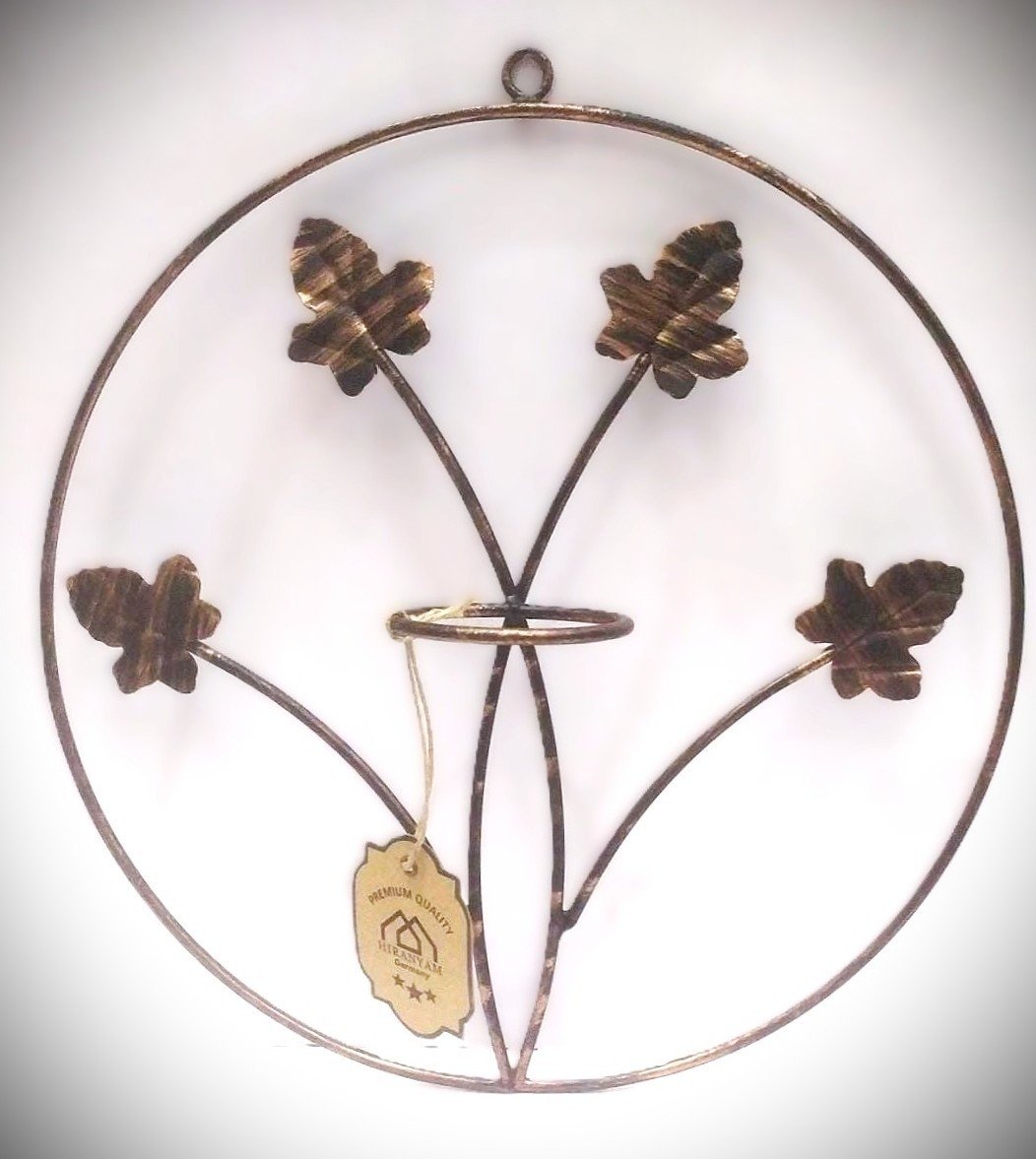 Metal Hanging Vase / Candle holder