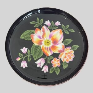 Hand-painted High-end Metal Tray / Wall decor plate