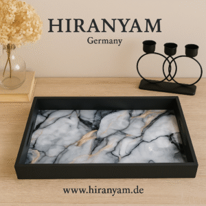 Handmade Wooden Tray - Enamel-Art - Small