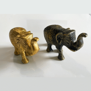 Metal Elephant Figure for Gifting and Home décor