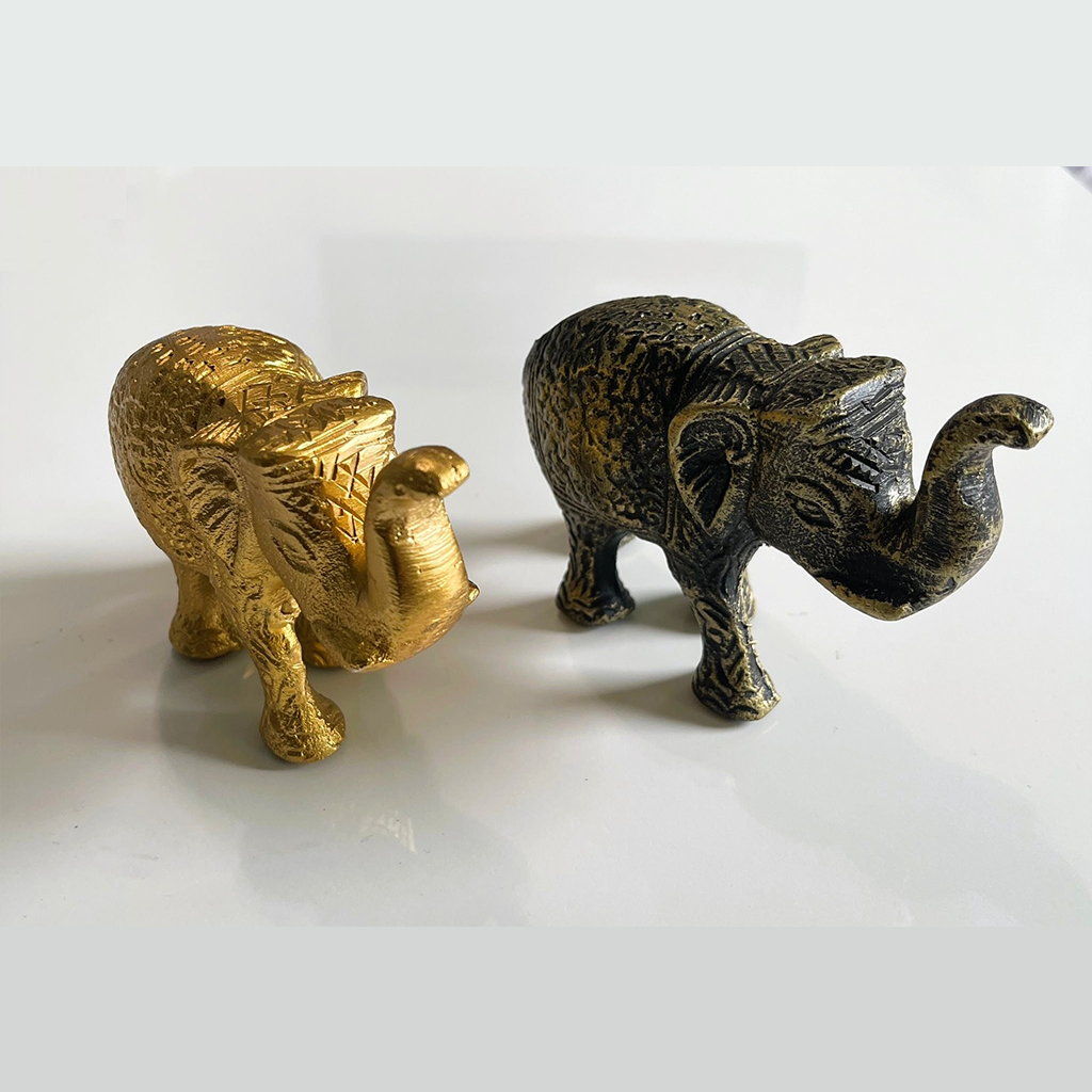 Metal Elephant Figure for Gifting and Home décor