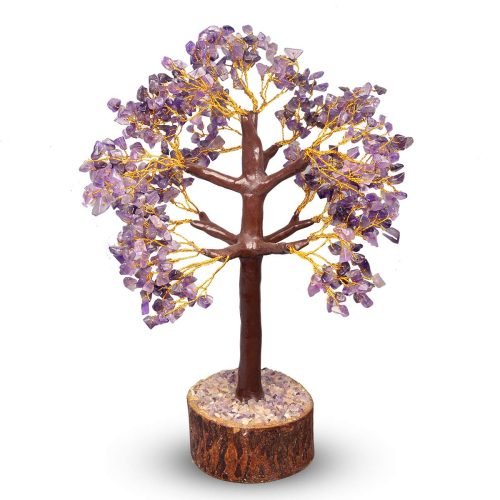 Amethyst-Edelstein-Kristallbaum Gemstone Crystal Tree