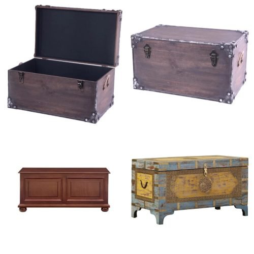 Aufbewahrungskisten Tische Storage Trunks Tables