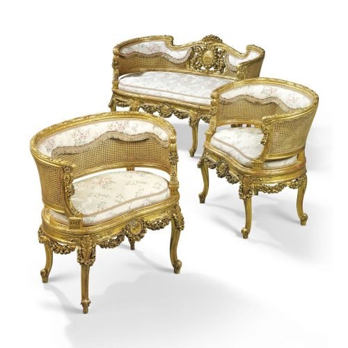 Barrock-Stil Royal Sofa Retro