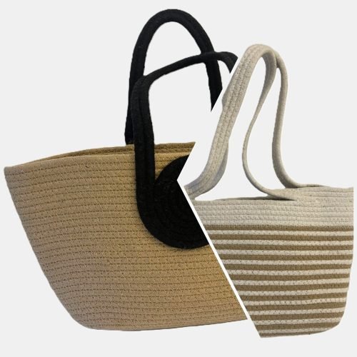 Baumwollseil taschen - Individuelle Gestaltung m+¦glich Cotton Rope Bags Custom design