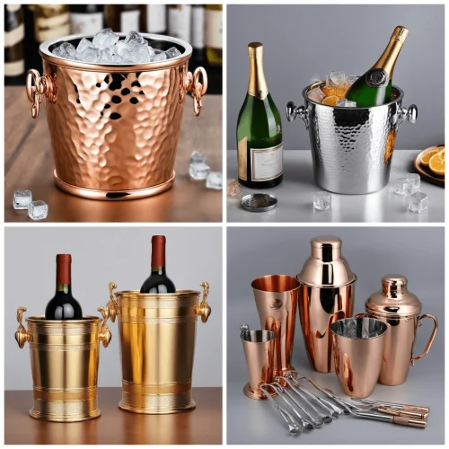 Cocktail Shaker Barzubeh+¦r Weink++hler Bar accessories Wine-bucket