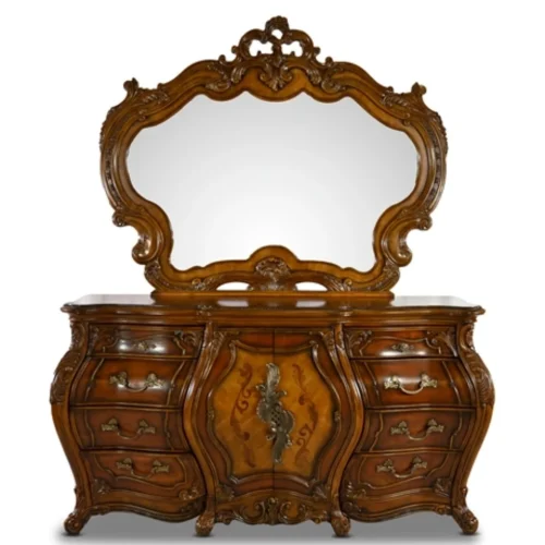 Designer-Schminktisch Holz Dresser table