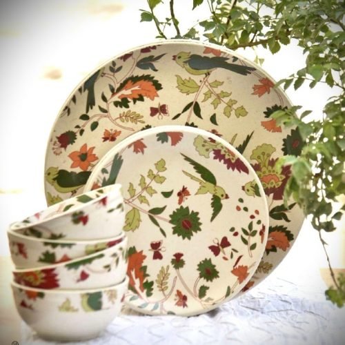 Geschirrset aus Steinzeug keramik - Stoneware Dinner Set_b