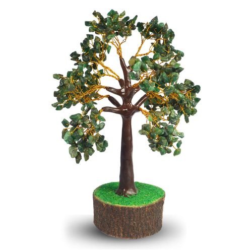 Gr++ner Aventurin Green Aventurine-Edelstein-Kristallbaum Gemstone Crystal Tree