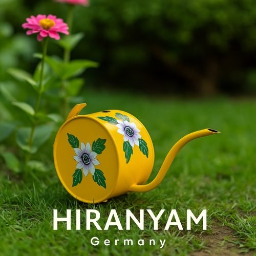 Handbemalte Metall Gießkanne - Handpainted Colorful Watering Can