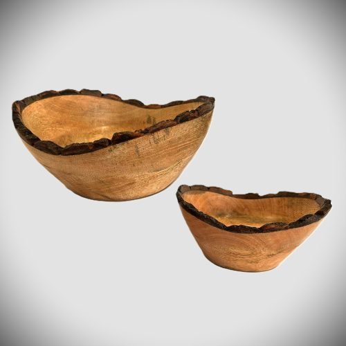 Handgefertigte unregelm+ñ+ƒige Holz Schale - Handcrafted Wood Irregular Bowl