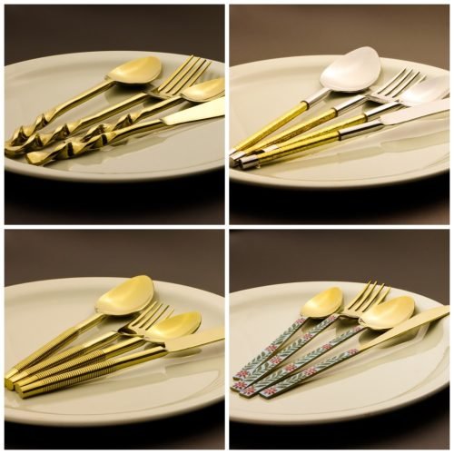 Handgefertigtes Luxus Besteck Edelstahl Handmade Luxury Cutlery