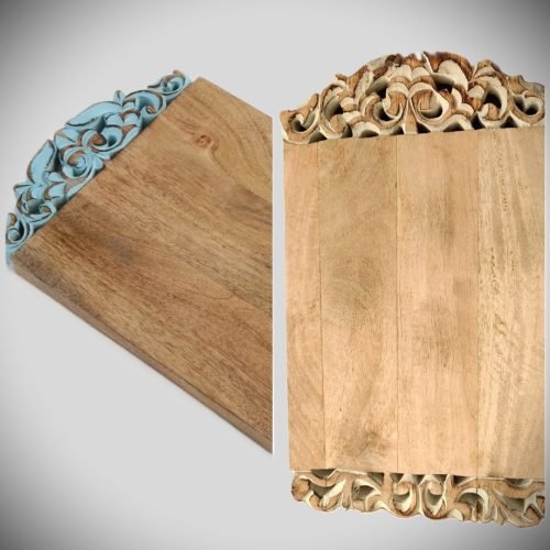 Handgeschnitztes Schneidebrett Wood Designer Cutting Board