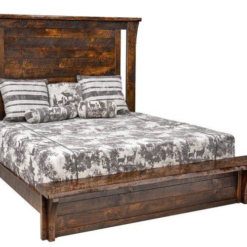 Holzbett Wooden Bed