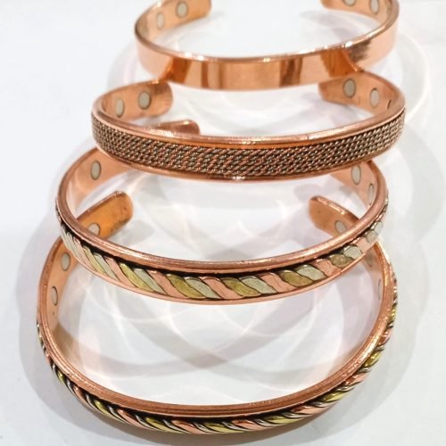 Kupferarmb+ñnder mit individuellem Branding Copper Bracelets with custom branding