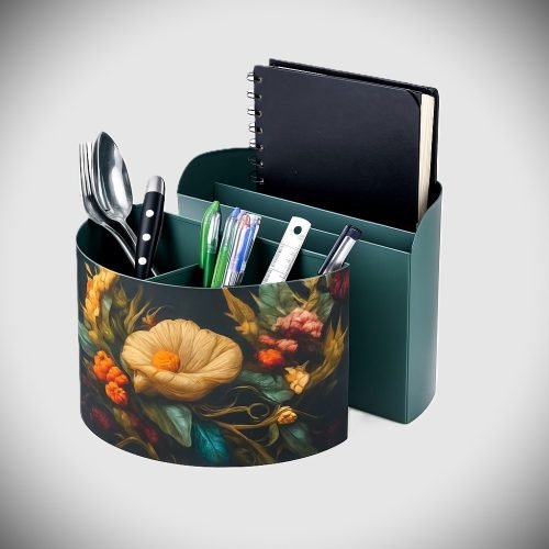 Metal Schreibtisch Desk Organizer Pen Holde_B++robedarfr