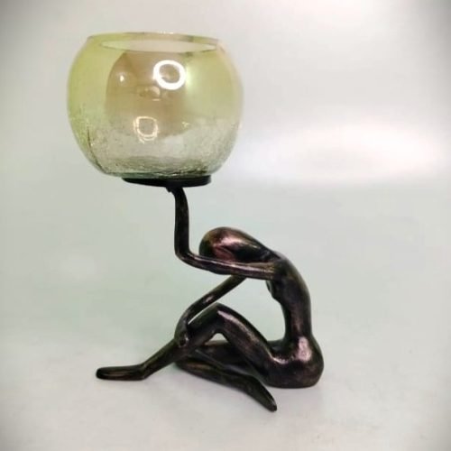 Metall Kerzenhalter Candle holder Copper Kupfer