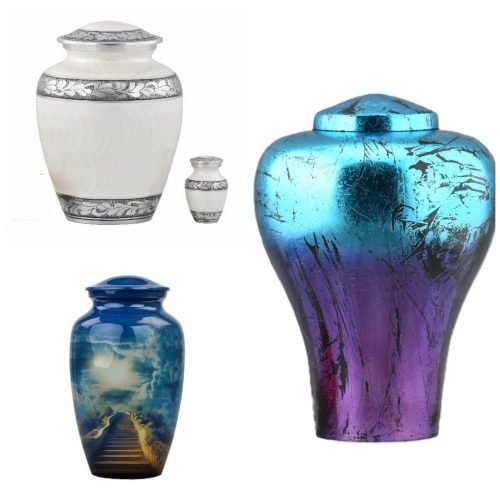 Metall urnen f++r Menschen GÇô Ein+ñscherung - Cremation Urns for Humans