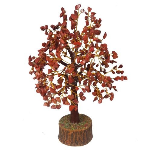 Roter Jaspis Red Jasper-Edelstein-Kristallbaum Gemstone Crystal Tree_