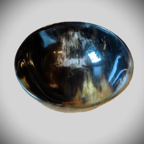 Schale aus nat++rlichem B++ffelhorn - Buffalo Horn Bowl
