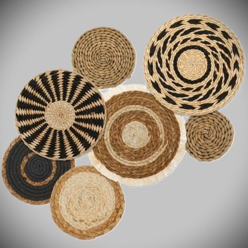 Wand dekoration Bio Baumwolle Juteseil Nature Wall Decor Sustainable