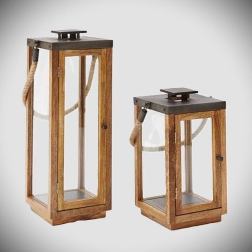 Wood & Metal Lanterns